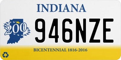 IN license plate 946NZE