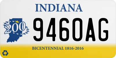 IN license plate 946OAG