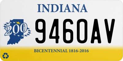 IN license plate 946OAV