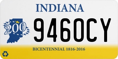 IN license plate 946OCY