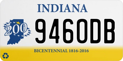 IN license plate 946ODB