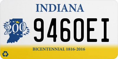 IN license plate 946OEI