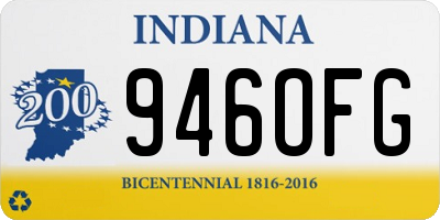 IN license plate 946OFG