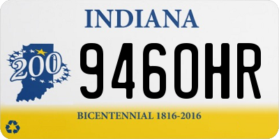 IN license plate 946OHR