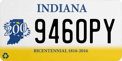 IN license plate 946OPY