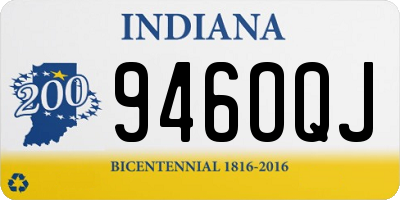 IN license plate 946OQJ