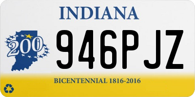 IN license plate 946PJZ