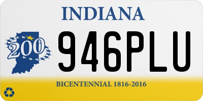 IN license plate 946PLU