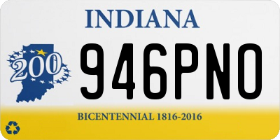 IN license plate 946PNO