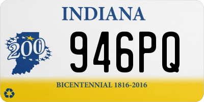 IN license plate 946PQ