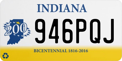 IN license plate 946PQJ