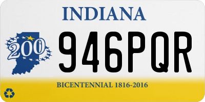 IN license plate 946PQR