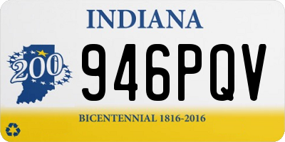 IN license plate 946PQV