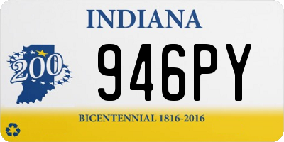 IN license plate 946PY