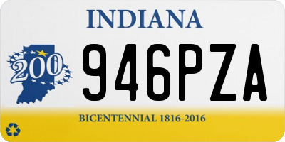 IN license plate 946PZA