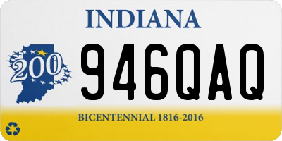 IN license plate 946QAQ