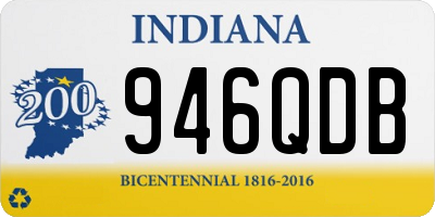 IN license plate 946QDB