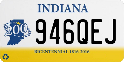 IN license plate 946QEJ