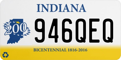 IN license plate 946QEQ