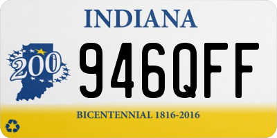 IN license plate 946QFF