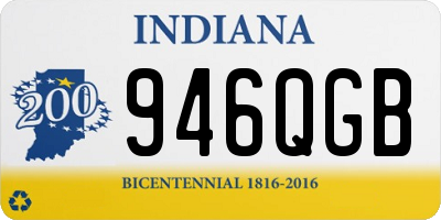 IN license plate 946QGB