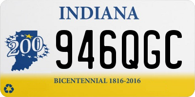 IN license plate 946QGC