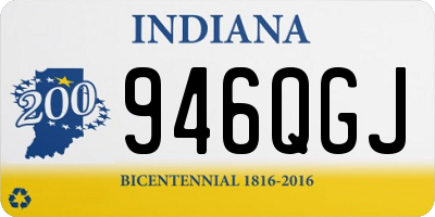 IN license plate 946QGJ
