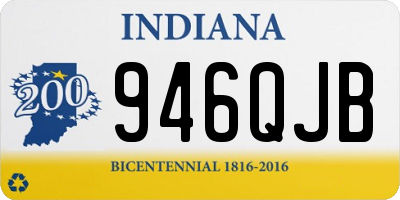 IN license plate 946QJB