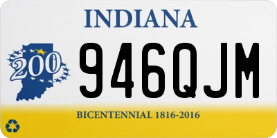 IN license plate 946QJM