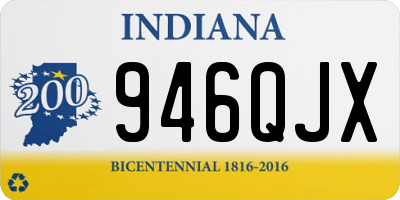 IN license plate 946QJX