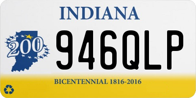 IN license plate 946QLP