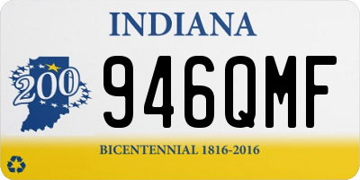 IN license plate 946QMF