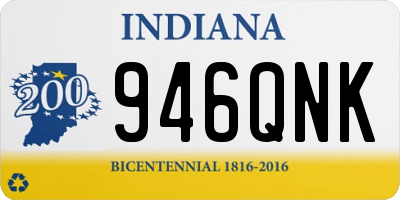 IN license plate 946QNK
