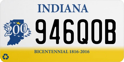 IN license plate 946QOB