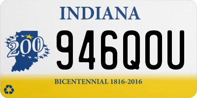 IN license plate 946QOU