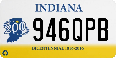 IN license plate 946QPB