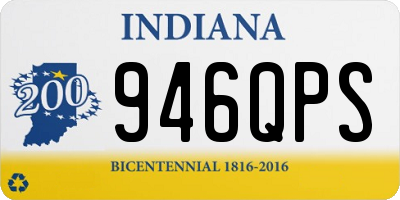 IN license plate 946QPS