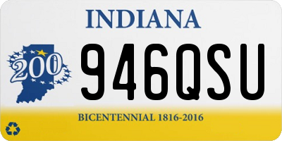 IN license plate 946QSU