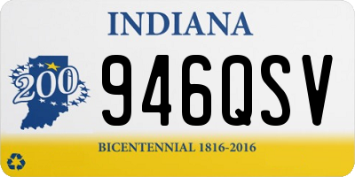 IN license plate 946QSV