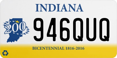IN license plate 946QUQ