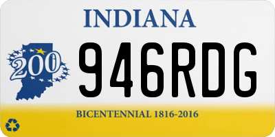 IN license plate 946RDG