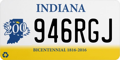 IN license plate 946RGJ