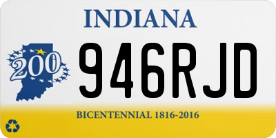 IN license plate 946RJD