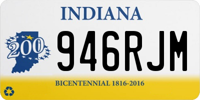IN license plate 946RJM