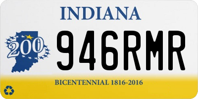 IN license plate 946RMR
