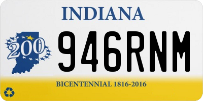 IN license plate 946RNM