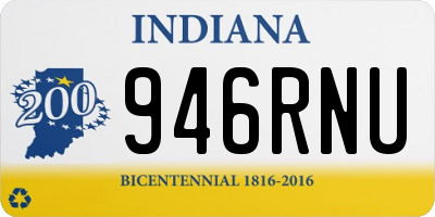 IN license plate 946RNU