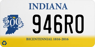IN license plate 946RO