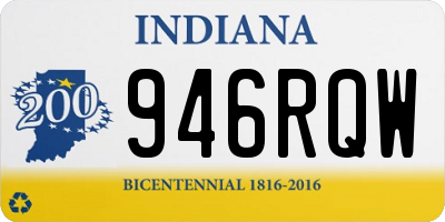IN license plate 946RQW