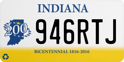 IN license plate 946RTJ